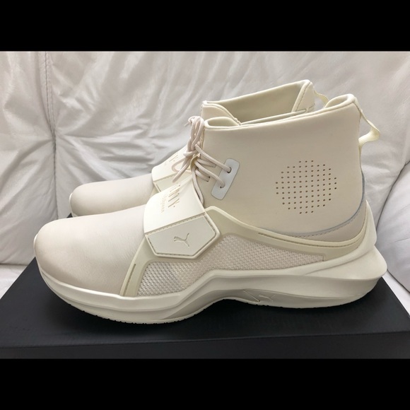 PUMA Fenty Trainer Hi Whisper White Rihanna New - Picture 3 of 6